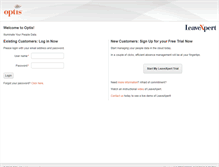 Tablet Screenshot of leavexpert.com